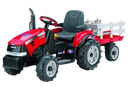Juguete Montable Con Remolque Case Magnum Rojo