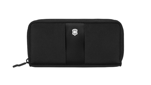 Cartera de viaje EXT Continental Wallet RFID Negra Victorinox.