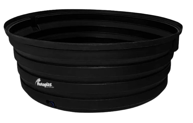 Tina 1700 Lts Negro Rotoplas