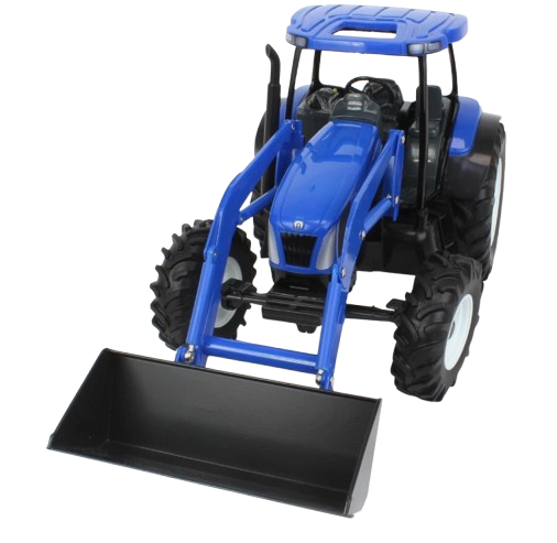 Juguete Tractor New Holland T6070 Con Cargador Frontal