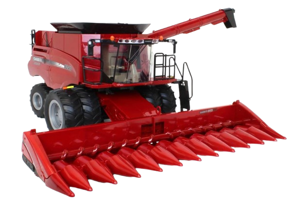 Juguete Trilladora CASE IH 8240 1:16 Con 2 Bancos