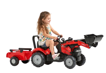 Juguete Montable Case Maxxum 130 Rojo 2-5 Años