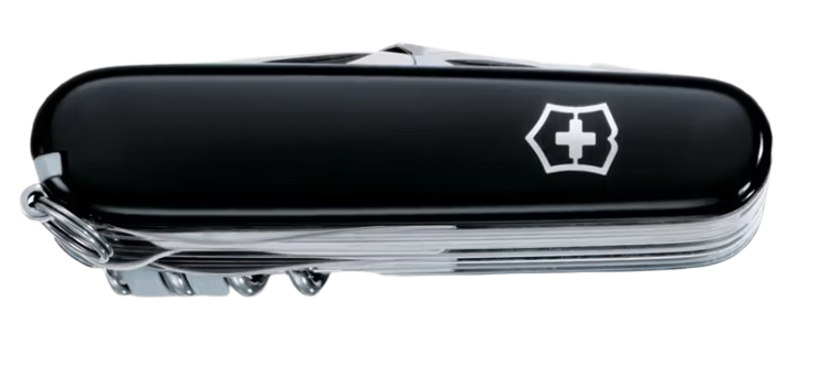 Navaja Swiss Champ Negra De 33 Funciones 91mm Victorinox