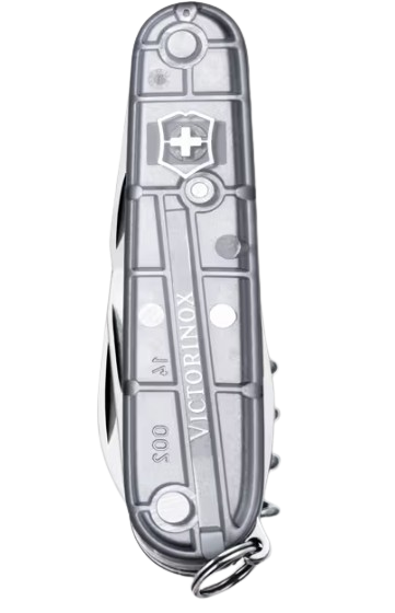Navaja Spartan Plata Transparente Victorinox