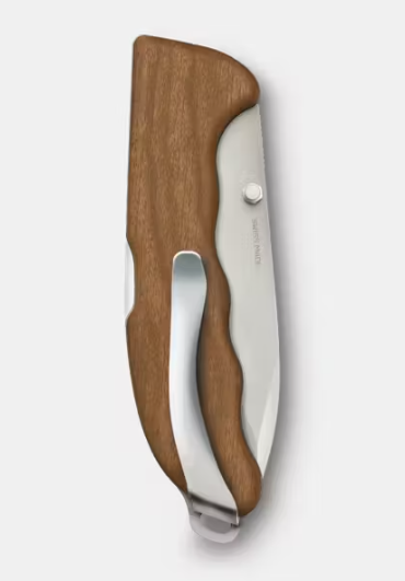 Navaja Una Hoja (Madera) Evoke Wood, Cafe Con Correa.