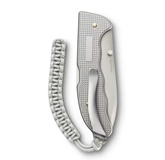 Navaja Victorinox Evoke Alox Plata Con Correa.