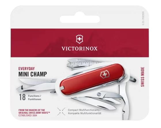 Navaja Victorinox Minichamp Rojo Mate