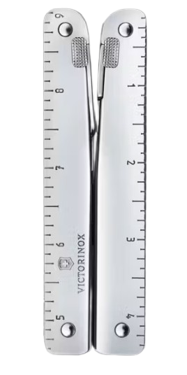 Pinza Multiherramienta SWISS TOOL X Victorinox 26 Funciones Con Funda De Piel Negra