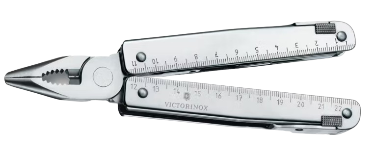 Pinza Multiherramienta SWISS TOOL X PLUSS Victorinox Con Herramienta De Maneral y Funda De Nylon 37 Funciones