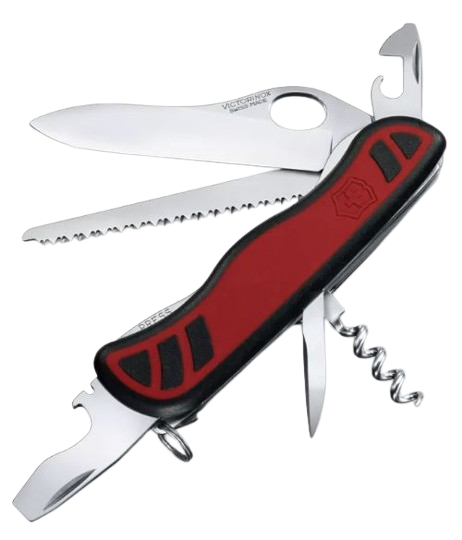 Navaja Forester M Grip 111mm Rojo/Negro Victorinox