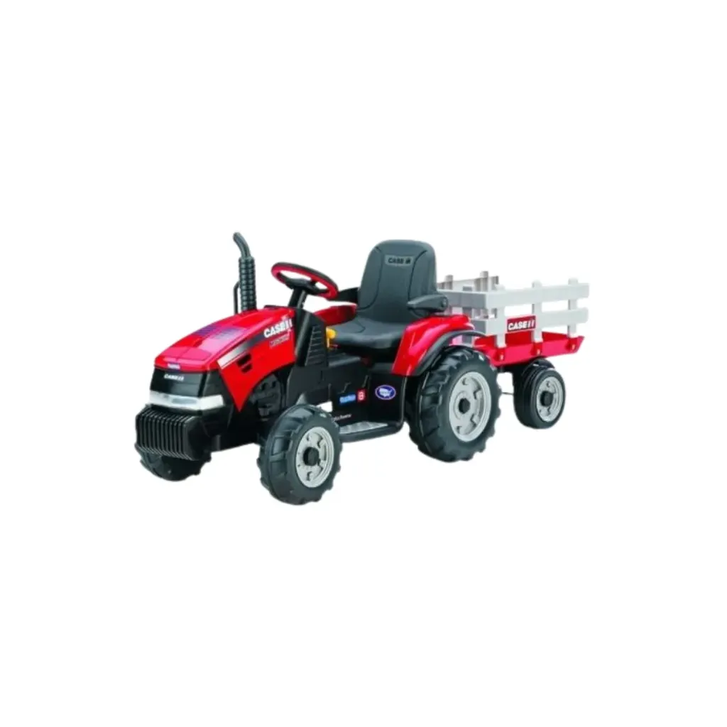 Juguete Montable Con Remolque Case Magnum Rojo 3-8 años