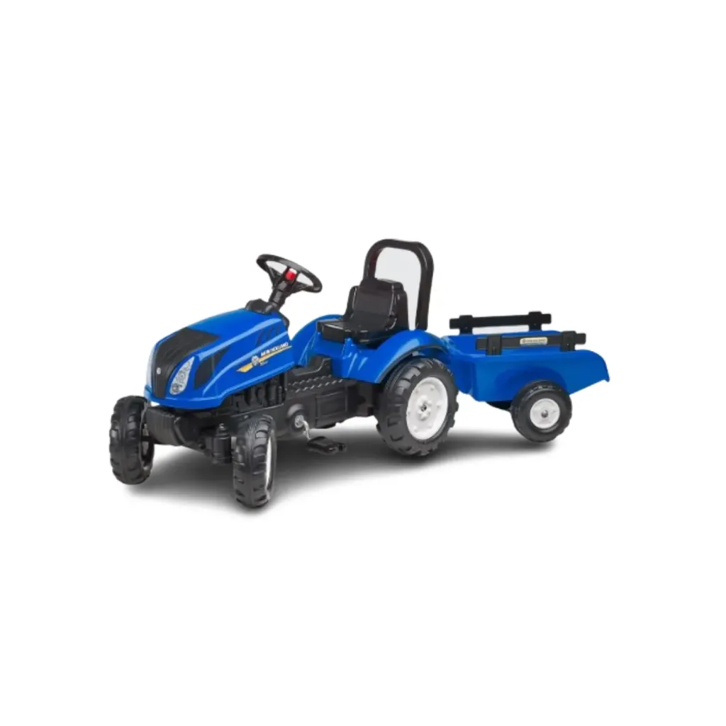 [3080AB] Juguete Montable Con Remolque Modelo T7.315 Azul 2-5 Años 