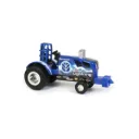 Juguete Tractor NH Poller Blue Lightning 1/64