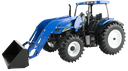 Juguete Tractor New Holland T6070 Con Cargador Frontal
