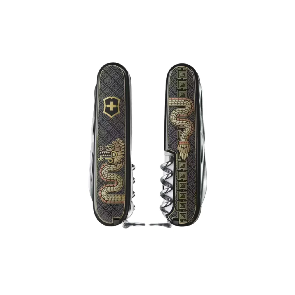 Kit Navaja Victorinox Climber Negra 14 Usos, Camino De Quetzalcóatl Edición Especial 2026