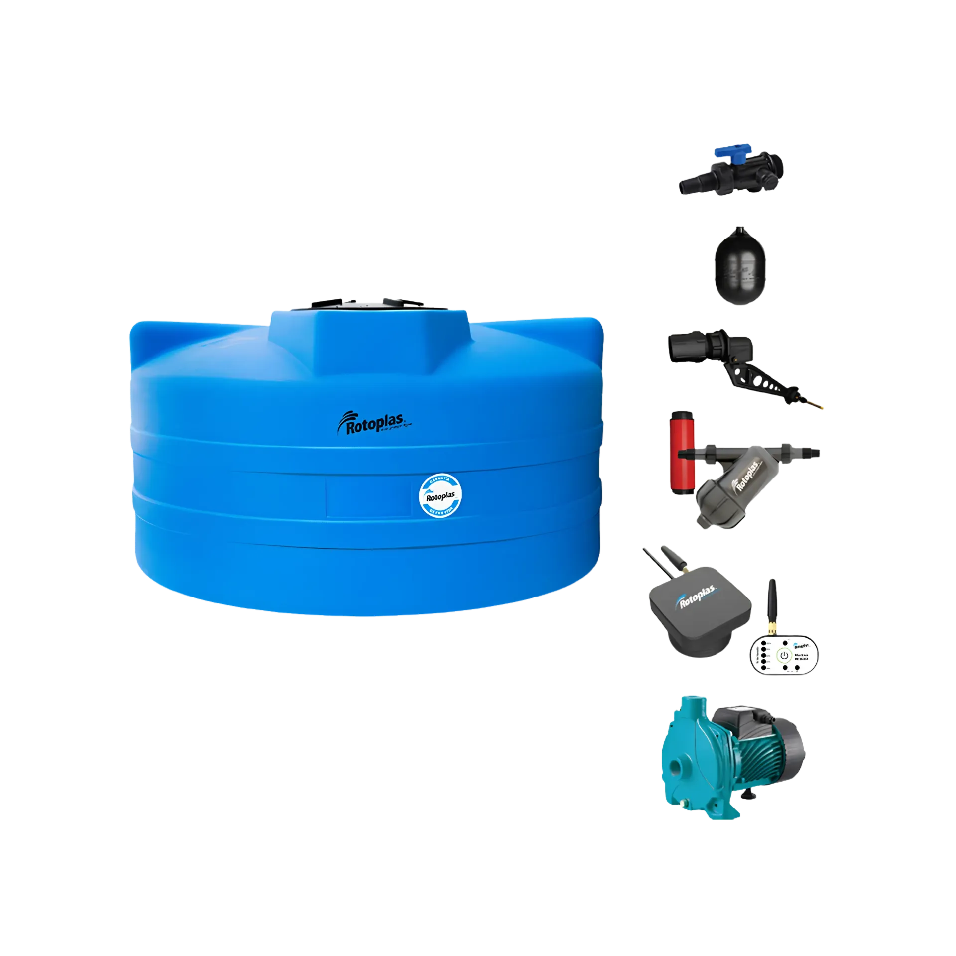 Cisterna equipada con Sensor de nivel 5,000 litros