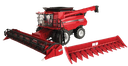 Juguete Trilladora CASE IH 8240 1:16 Con 2 Bancos