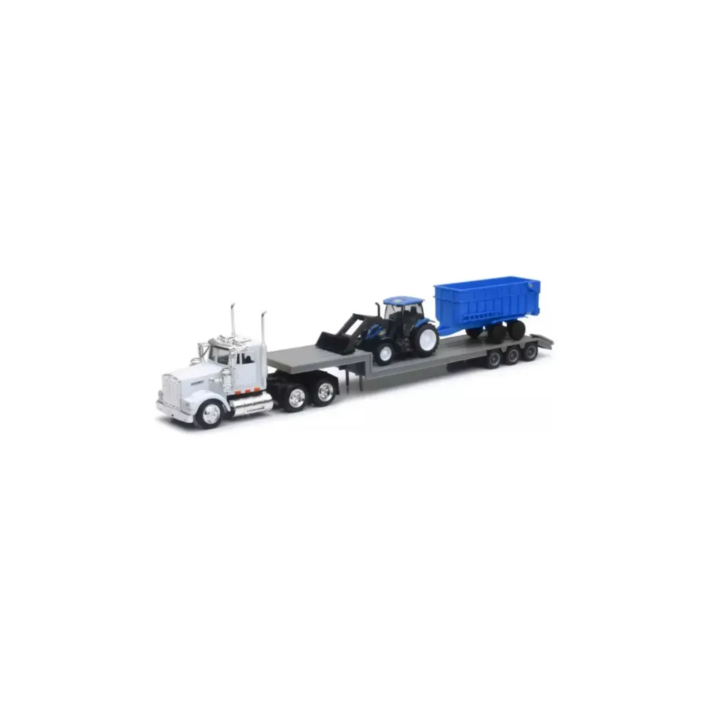 Juguete Tráiler KW y Tractor NH T6.175 1:43