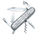 Navaja Spartan Plata Transparente Victorinox