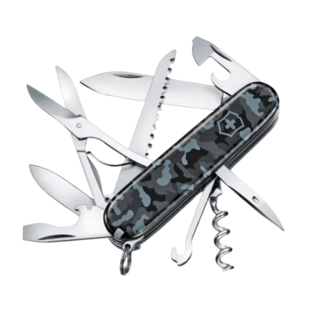 [1.3713.942] Navaja Hunstman Marina Camuflajeada 15 Usos Victorinox