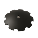 Disco Dentado Bellota 24" x 6 mm Centro 1 1/8"