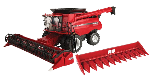 [47391] Juguete Trilladora CASE IH 8240 1:16 Con 2 Bancos