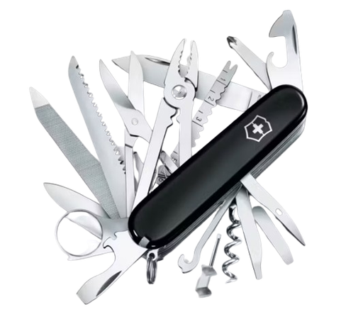 [1.6795.3] Navaja Swiss Champ Negra De 33 Funciones 91mm Victorinox