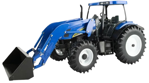 [ERT13988] Juguete Tractor New Holland T6070 Con Cargador Frontal