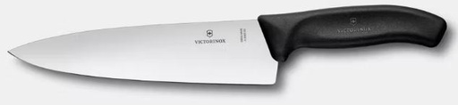 [6.8063.20B] Cuchillo Para Chef 20cm Swiss Classic Negro Blister Victorinox